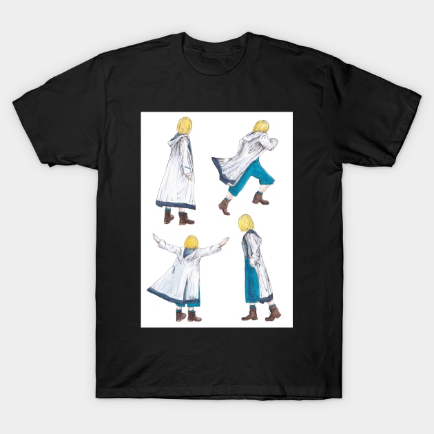 Thirteenth Doctor Watercolour T-Shirt by samanthagarrett